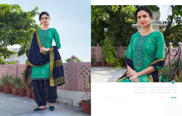 Kalaroop Bandhej Designer Silk Festive Wear Salwar